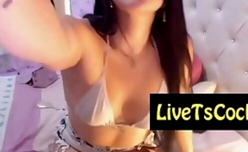 sexy mexican hot tranny performing on live webcam live