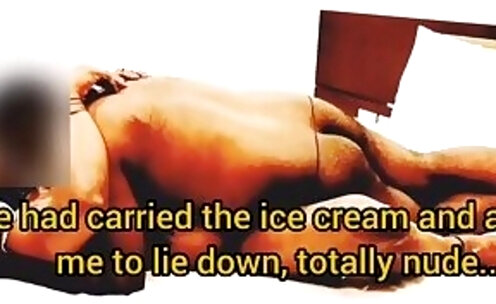 Ice cream sex with Indian tranny Manusha