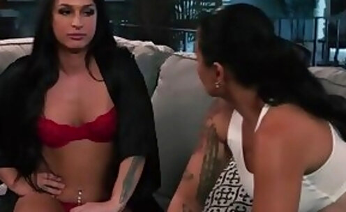 Dana NOT with Khloe looking so enticing in the sinful lingerie and robe