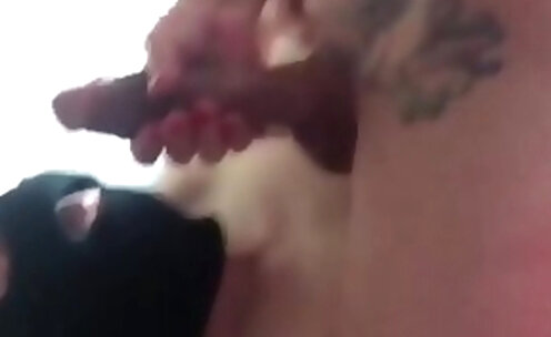 Rides his face and cums on his mouth